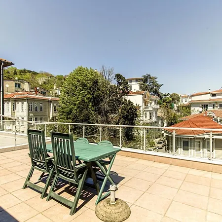 Bosphorus View Flat With Terrace In Arnavutkoy Apartment