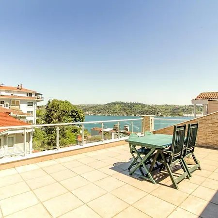 Bosphorus View Flat With Terrace In Arnavutkoy